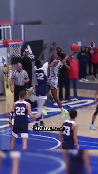 Jalen Green has had nasty posters like this since high school 🤯