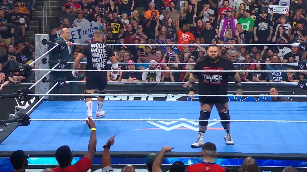 .Paul Heyman just keeps wreaking havoc... But Fraxiom wasn't having it! 😤