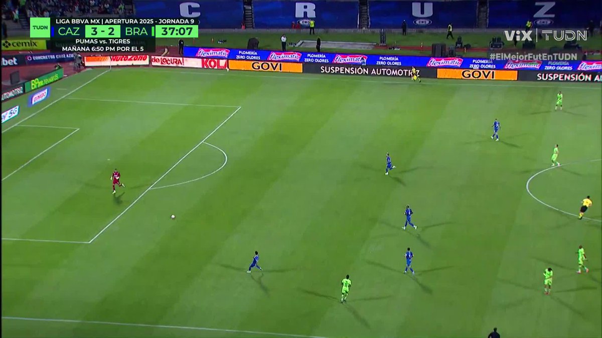 🚂 Paradela - Luka - Paradela 🚂 Vaya tercer gol de Cruz Azul esta noche ante Bravos. 🔥