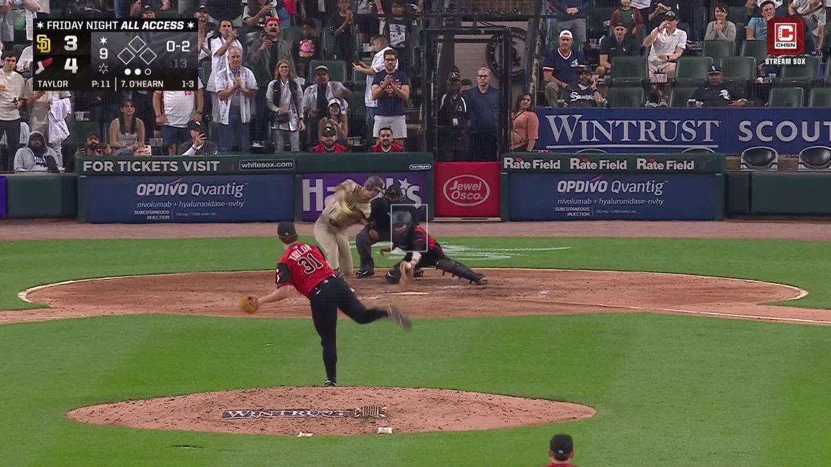 Grant Taylor shuts the door on a #WhiteSox win!