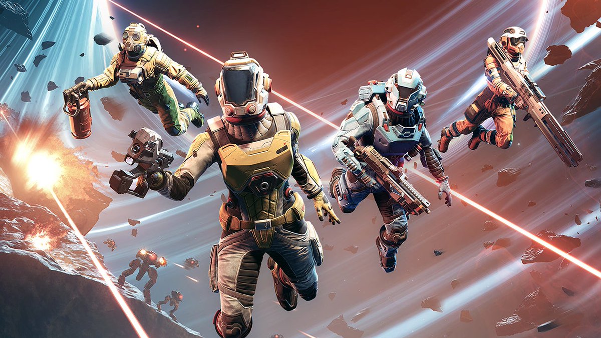 Jump Space is a four-player, PvE first-person shooter in which you and your friends pilot, protect, and have space battles in your ship before touching down on mysterious planets. The game is available now on Steam Early Access and Xbox Game Preview. Watch the launch trailer: