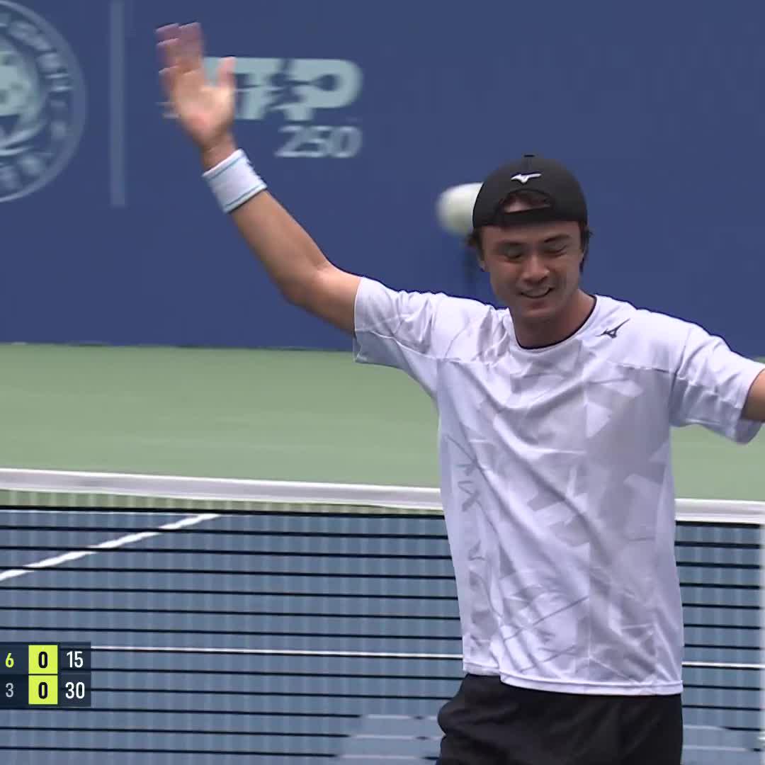 What a pick up! 😲🔥 ダニエル太郎/Taro Daniel #ChengduOpen