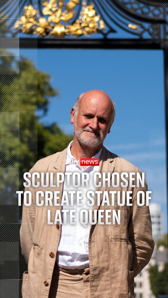 Sculptor Martin Jennings has been tasked with creating the statue of Queen Elizabeth II for her national memorial day. Mr Jennings, who has also portrayed the Queen Mother and the King in past works, said he is "absolutely thrilled" to be involved in the project.