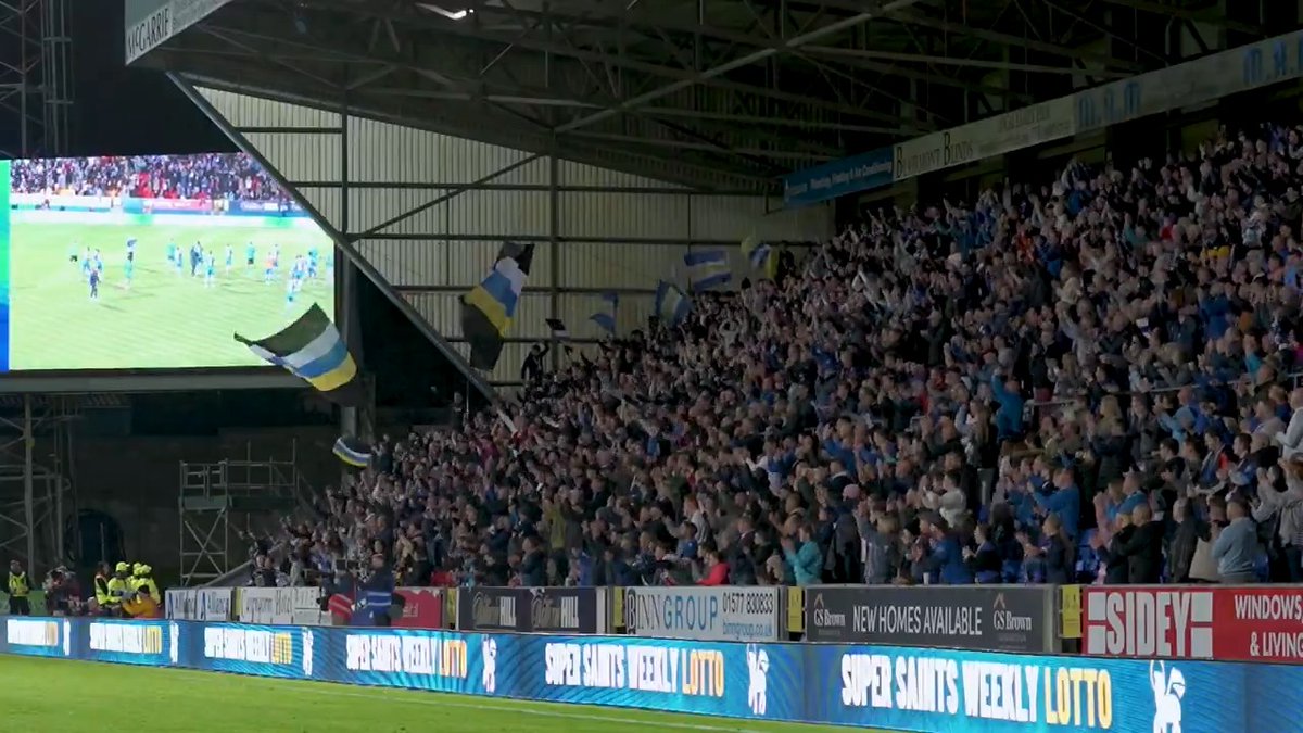 That support last night was 🔥 Relentless from start to finish. Thank you. #SJFC