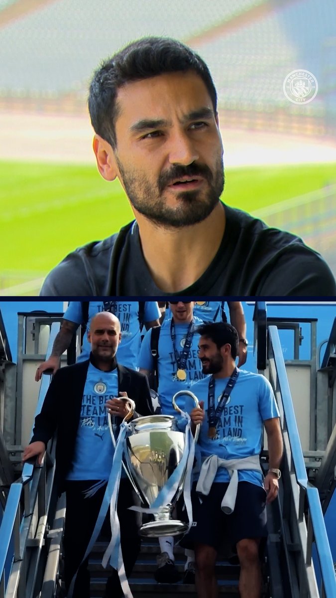 "It's more than just a player-manager relationship. We feel privileged to work with the best." 💬 Ilkay Gündogan on PepTeam 🩵 Watch Gundo's final interview on YouTube now ⤵️