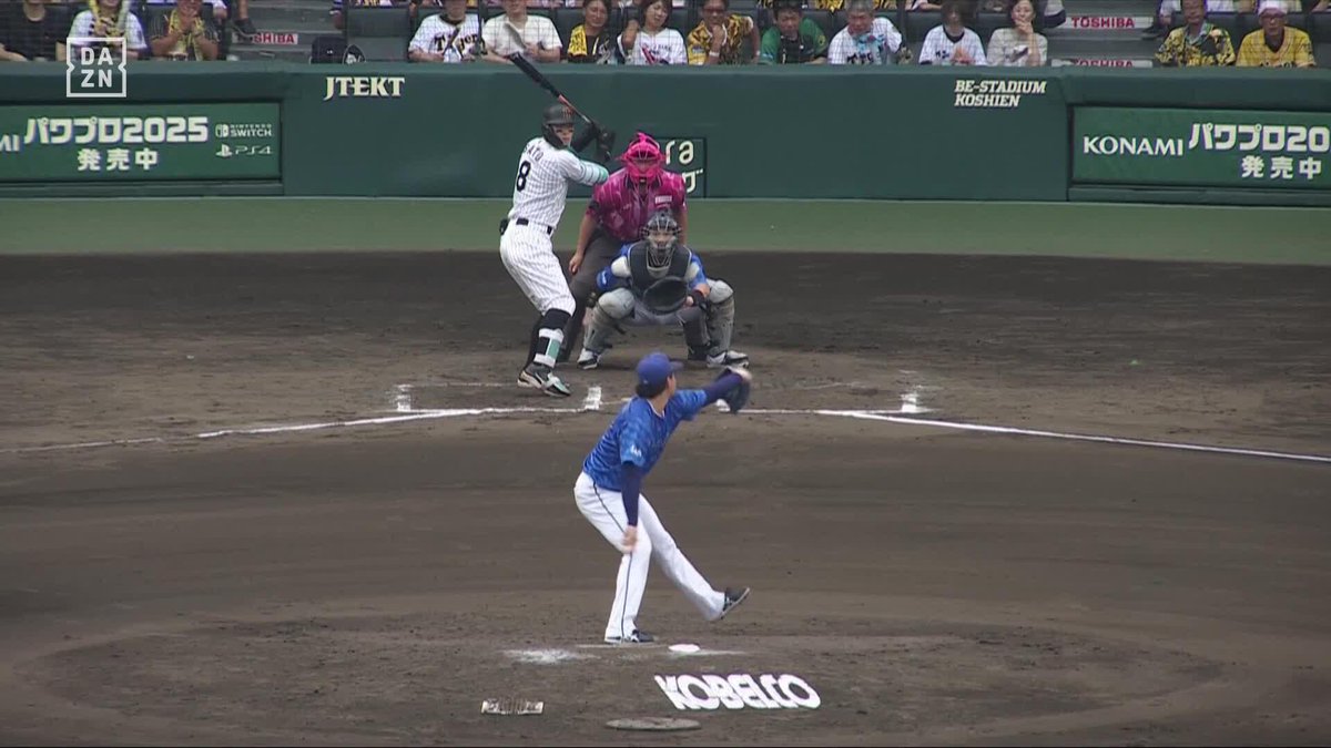 懐かしの甲子園で 2017年センバツ準V右腕・竹田祐 7回3安打1失点の快投で4勝目 ⚾プロ野球 (2025/9/20) 🆚阪神×DeNA 📱Live on DAZN #オレをみろ #baystars #だったらDAZN