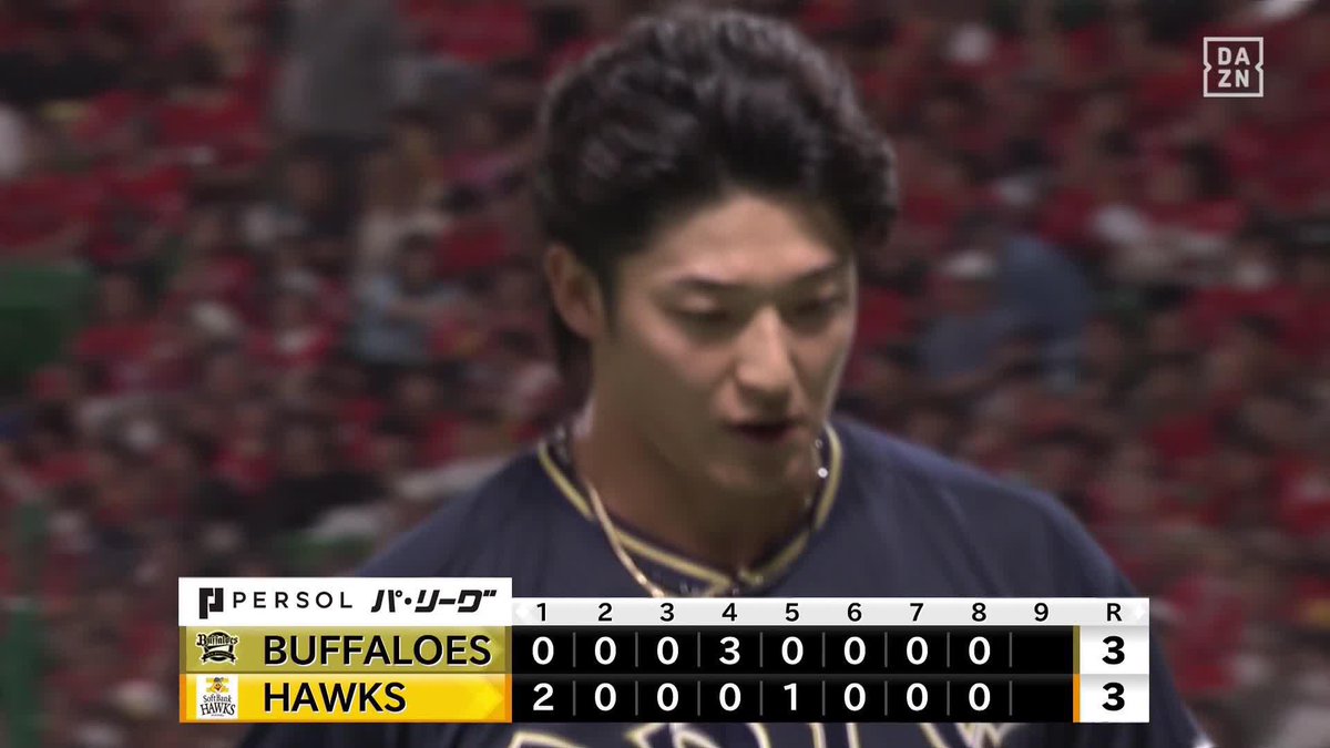 ズドン 勝負をわけた見事な火消し 山﨑颯一郎 無死満塁から無失点投球 ⚾プロ野球(2025/9/20) 🆚ソフトバンク×オリックス 📱Live on DAZN #オレをみろ #Bs2025 #だったらDAZN