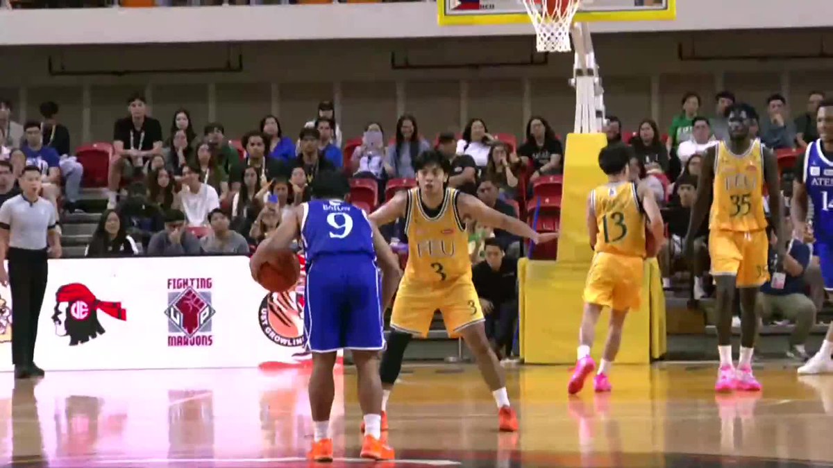 STILL NOT DONE 🔥 Team captain Jared Bahay hits two big threes to tie it up in this heated Ateneo Blue Eagles-FEU Tamaraws battle in the UAAP Season 88 men’s basketball opener. #UAAPSeason88 #LegendsStartHere #StrengthInMotionHopeInAction
