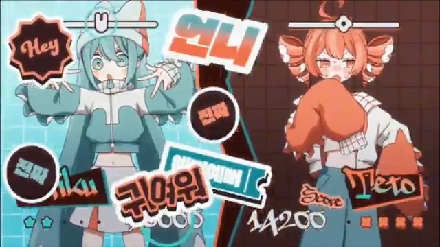 예뻐예뻐 언니(オンニ)!✨ #TAK #HatsuneMiku #KasaneTeto #初音ミク #重音テト #PPPP