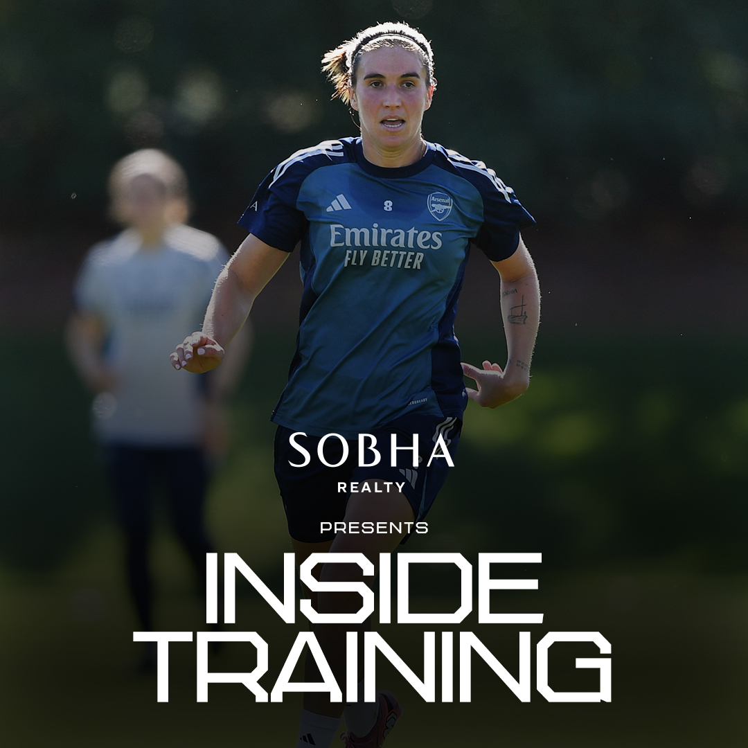 Setting the tone 👊 📺 Take a look Inside Training as we prepare to face Manchester United in the WSL 👇