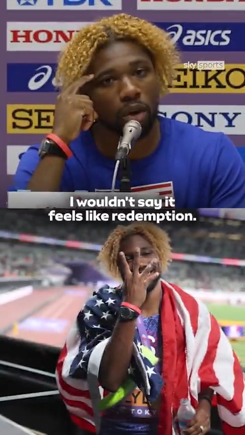 "You have to get it right on that day" Noah Lyles on chasing down Olympic gold 🥇