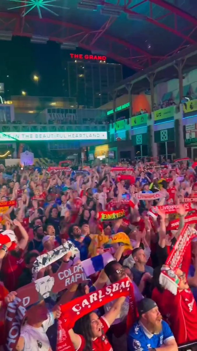 Premier League Fan Fest in Kansas City was rocking before 6 AM 🔥