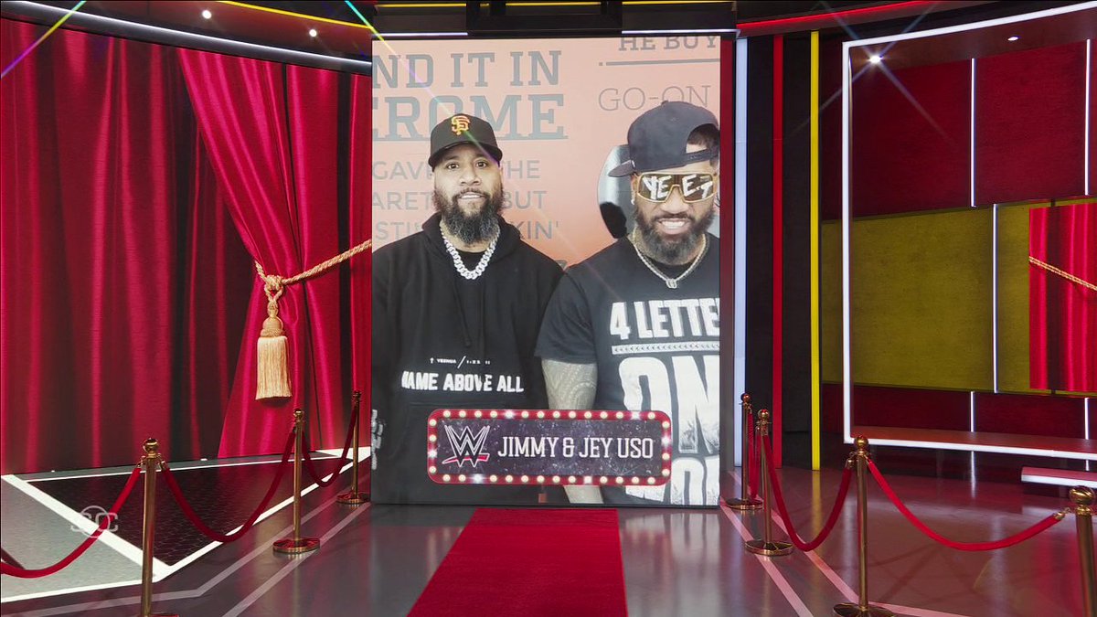 The Usos make their Week 4 picks for college football on "Guest Who?" 🤩 🏈