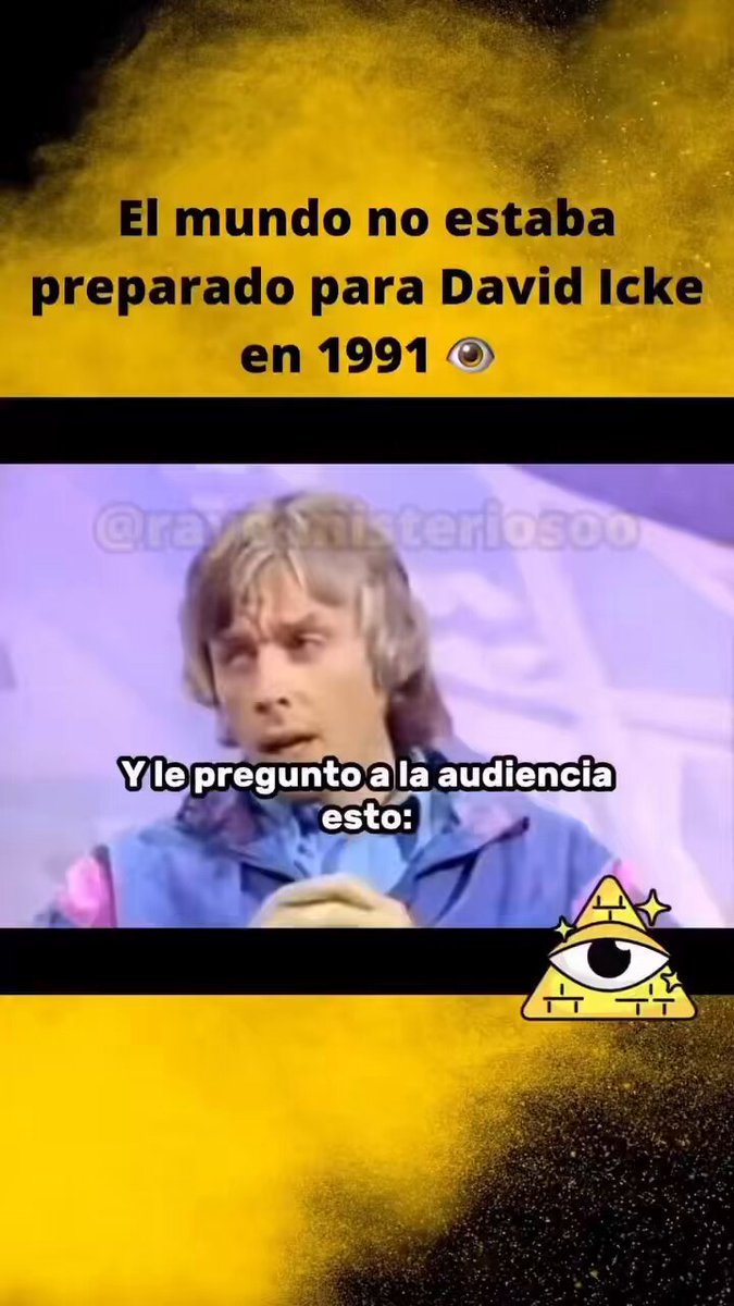 El mundo no estaba preparado para David Icke en 1991 pero el tiempo le dio la razón