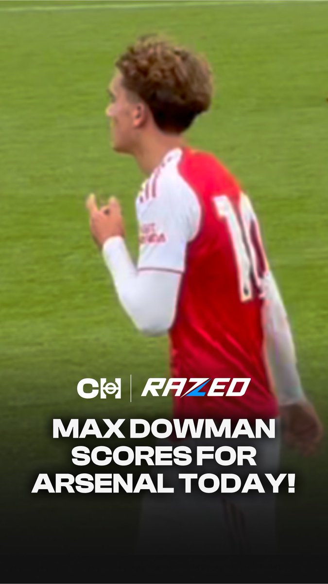 Max Dowman scores for Arsenal u21s today vs. Wolves. ⚽️💫