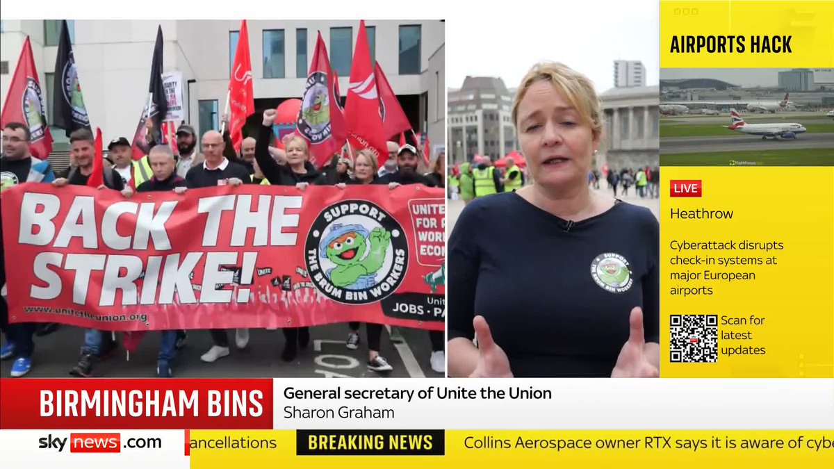 Birmingham bin workers being told to take an £8k pay cut. These workers will be unable to pay their mortgages, their rent. Why are workers in #Birmingham paying for a crisis not of their making? This is the incompetence of Birmingham City Council.