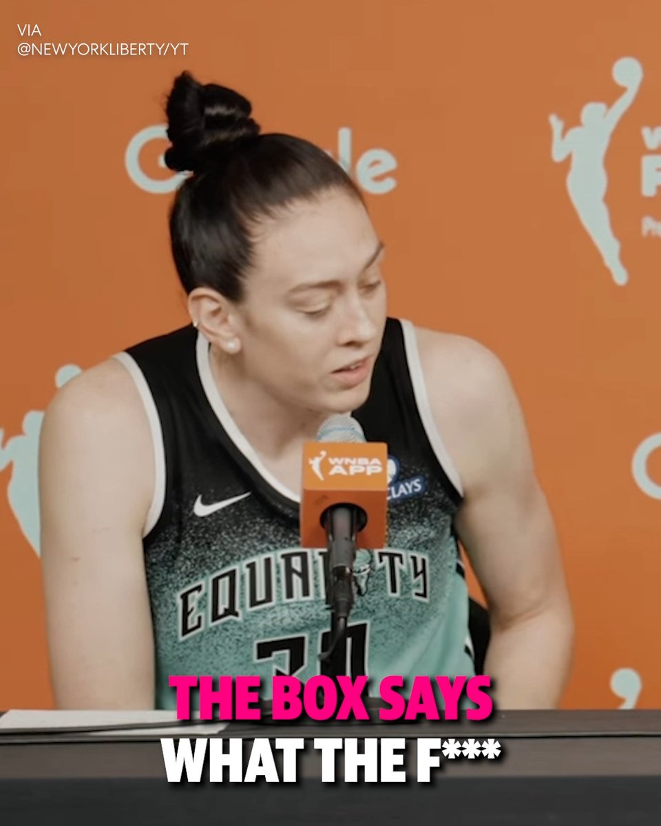Breanna Stewart was STUNNED to learn she was the only Liberty player to score in the 4th quarter of Game 3 🤯