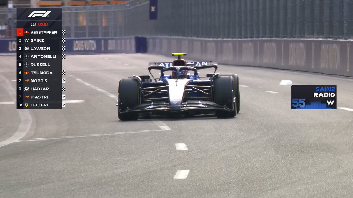 Kudos to Carlos 👏👏 #F1 #AzerbaijanGP