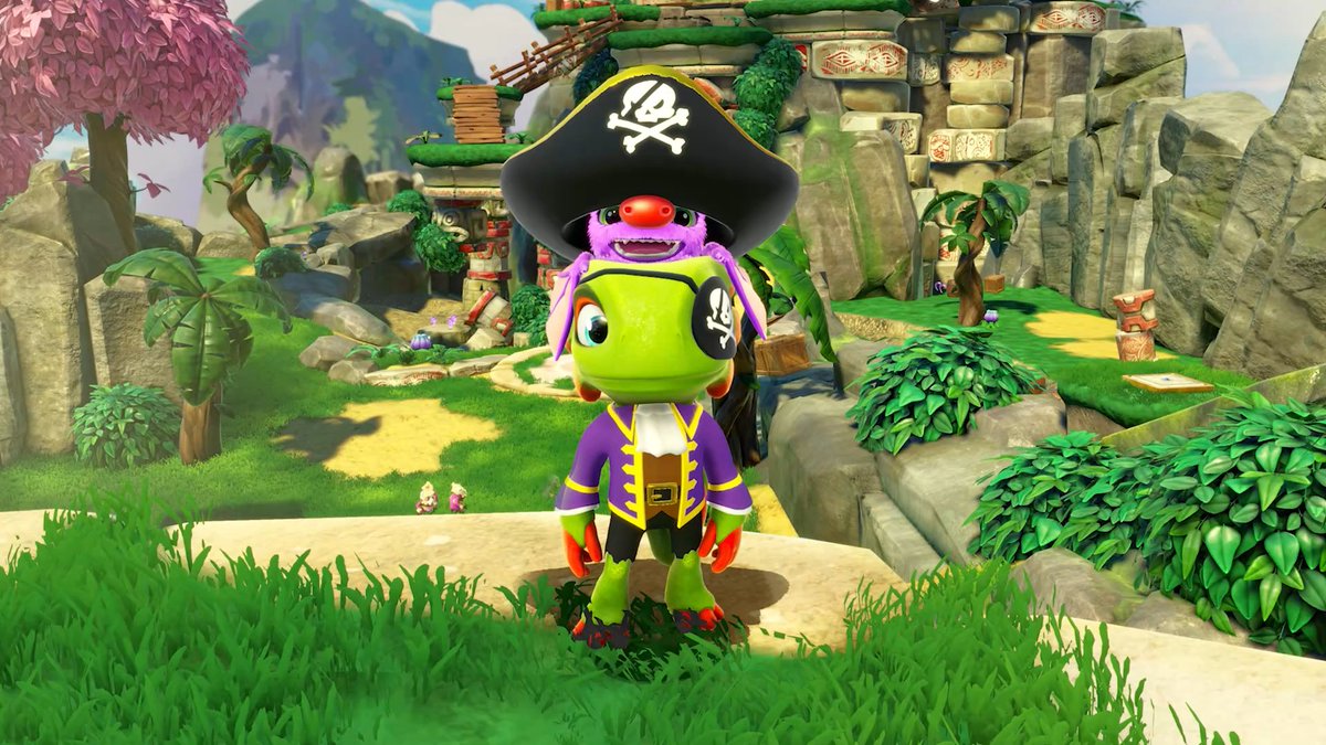 Less than three weeks left until Yooka-Replaylee arrives! 💚 Who do you think should join the buddy duo on a grand adventure? Tag your favourite streamer or YouTubers who you think would enjoy exploring with Yooka and Laylee!