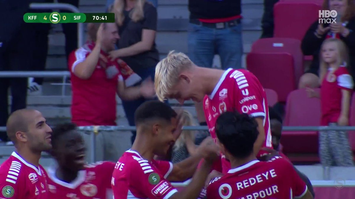 4-0! ✅ Carl Gustafsson gör mål i sin comeback för Kalmar FF. 📲 Se matchen på HBO Max