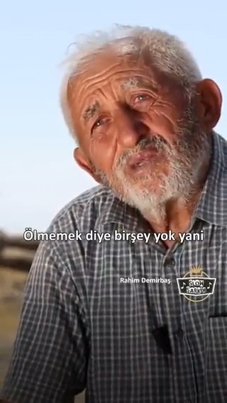 Öleceğini bilen tek canlı insanmış; o da hiç ölmeyecekmiş gibi yaşarmış…