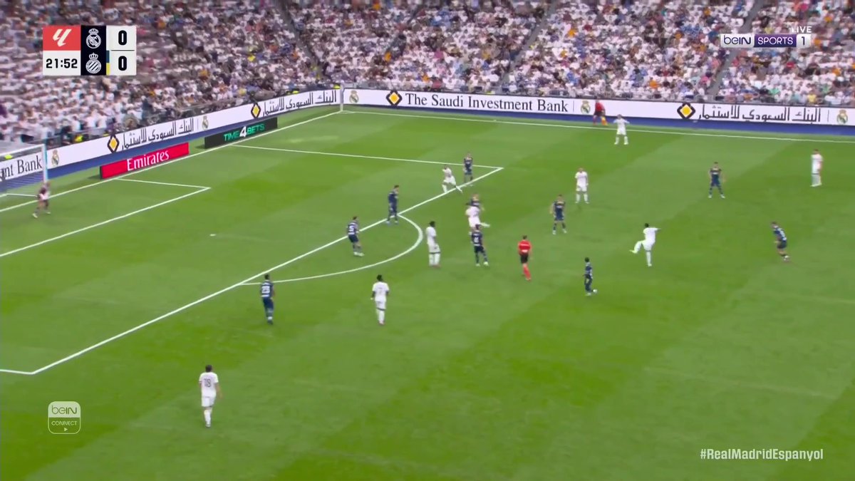 تصويبة ميليتاو القوية تستقر في شباك إسبانيول 🥅🚀 #الدوري_الإسباني | #ريال_مدريد | #إسبانيول