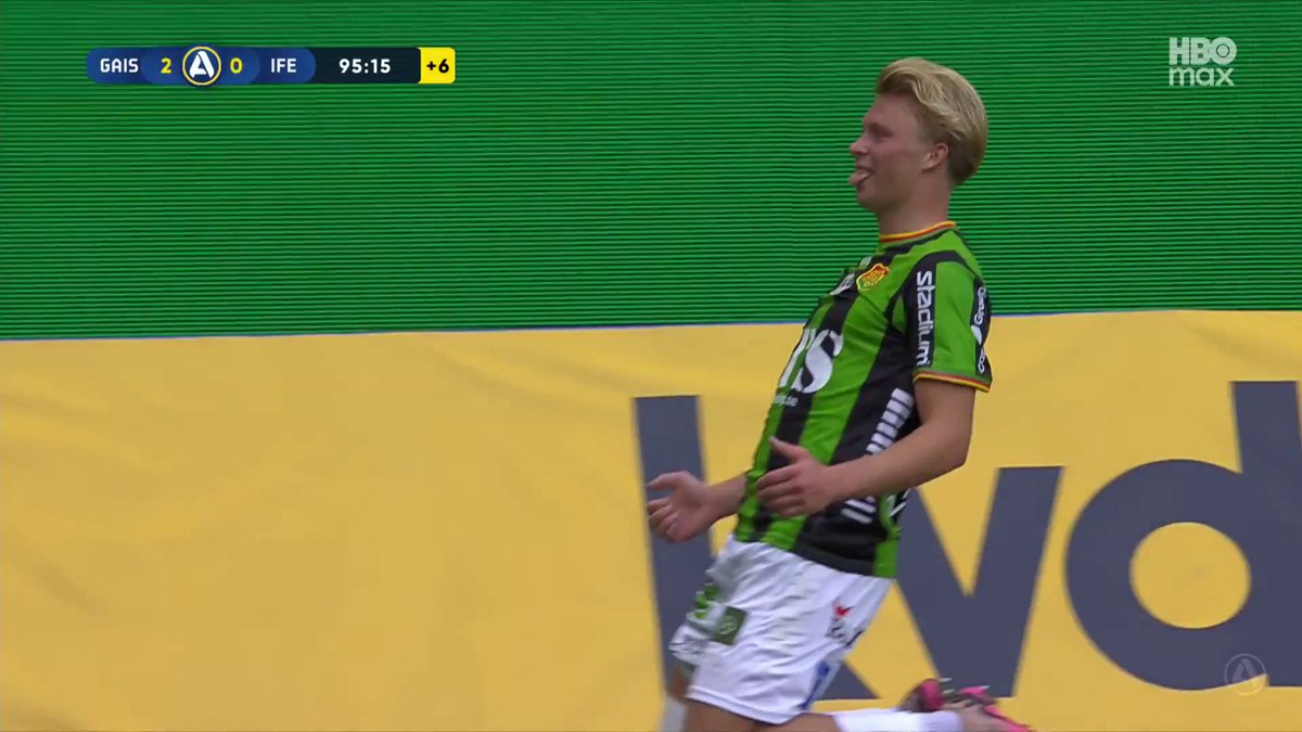 Firma Lundgren 🤝 Niklasson Petrovic löser 2-0 för GAIS i slutskedet av matchen! 📲 Se Allsvenskan på HBO Max