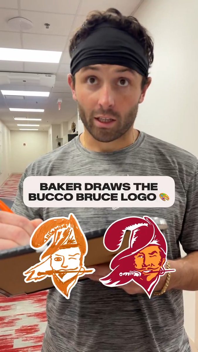 Baker Mayfield... A man of many talents 🎨