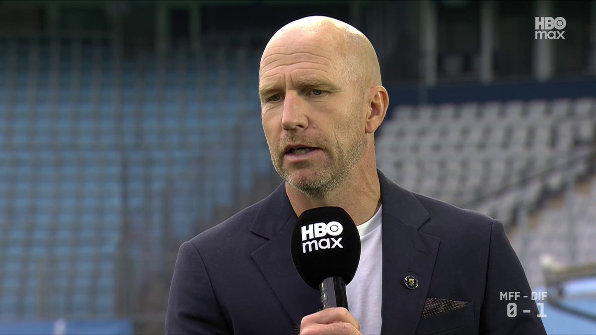 Henrik Rydström efter MFF:s förlust mot Djurgården. 💬 📲 Se Allsvenskan på HBO Max