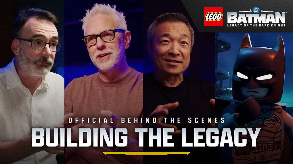 Take a peek under the cowl with James Gunn, Jim Lee, and Jonathan Smith from TT Games to learn how LEGO® Batman™: Legacy of the Dark Knight is being built brick by brick! #LEGOBatmanGame #BatmanDay
