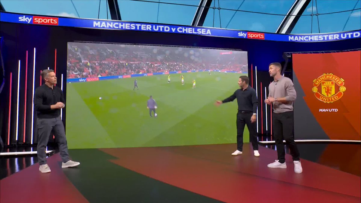 "The Grimsby game is an example, that is a sign of madness" Jamie Redknapp says Ruben Amorim has to adapt his system ⤵️