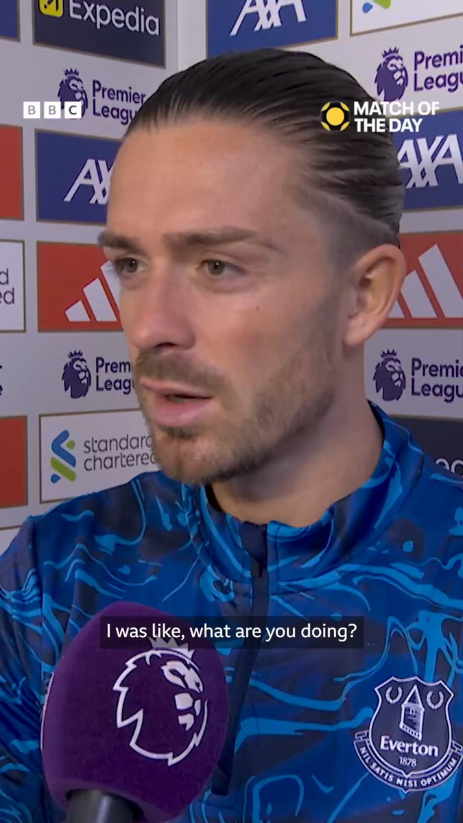 "I've never heard that in my life!" 😮 Jack Grealish has been left "baffled" by the referee in Everton's match at Liverpool.