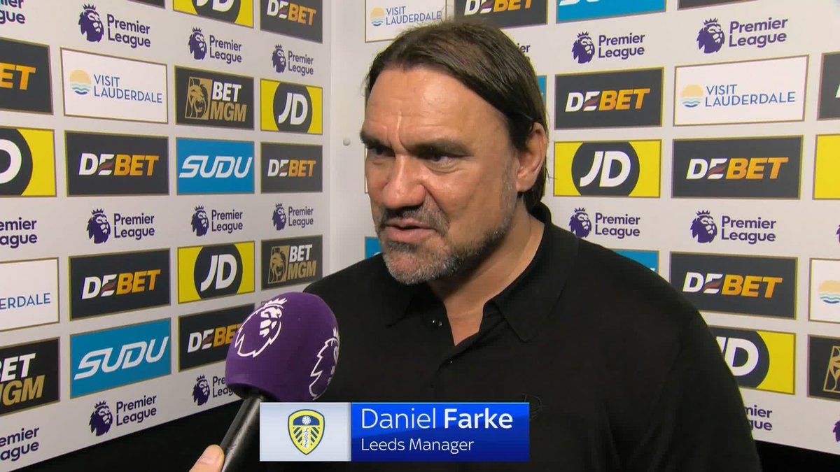 "We dominated the first half!" 💬 Daniel Farke was more than happy after Leeds' 3-1 win against Wolves at Molineux Stadium 🏟️