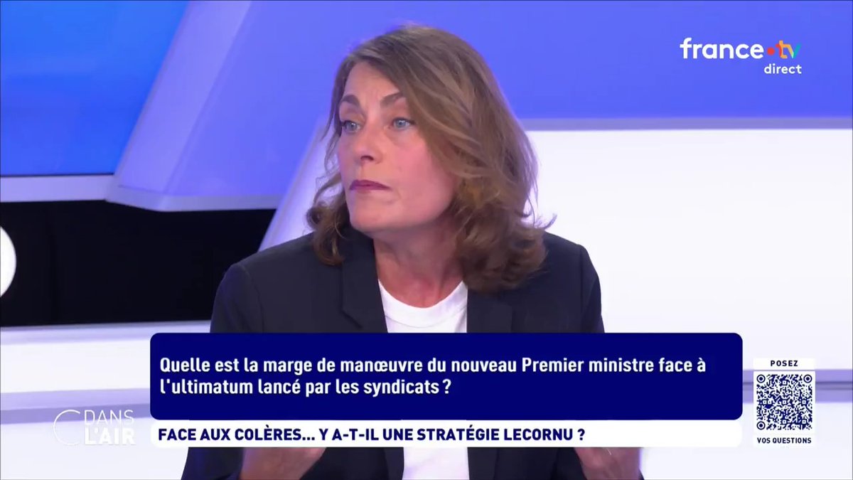 "#Lecornu a une petite marge de manoeuvre en changeant la méthode de calcul du déficit et de l'effort budgétaire à faire. #PierreMoscovici a dit lui-même qu'on pouvait jouer un peu sur les chiffres. Il y a donc une petite marge mais ça n'inverse pas la tendance."Sophie Fay #Budget
