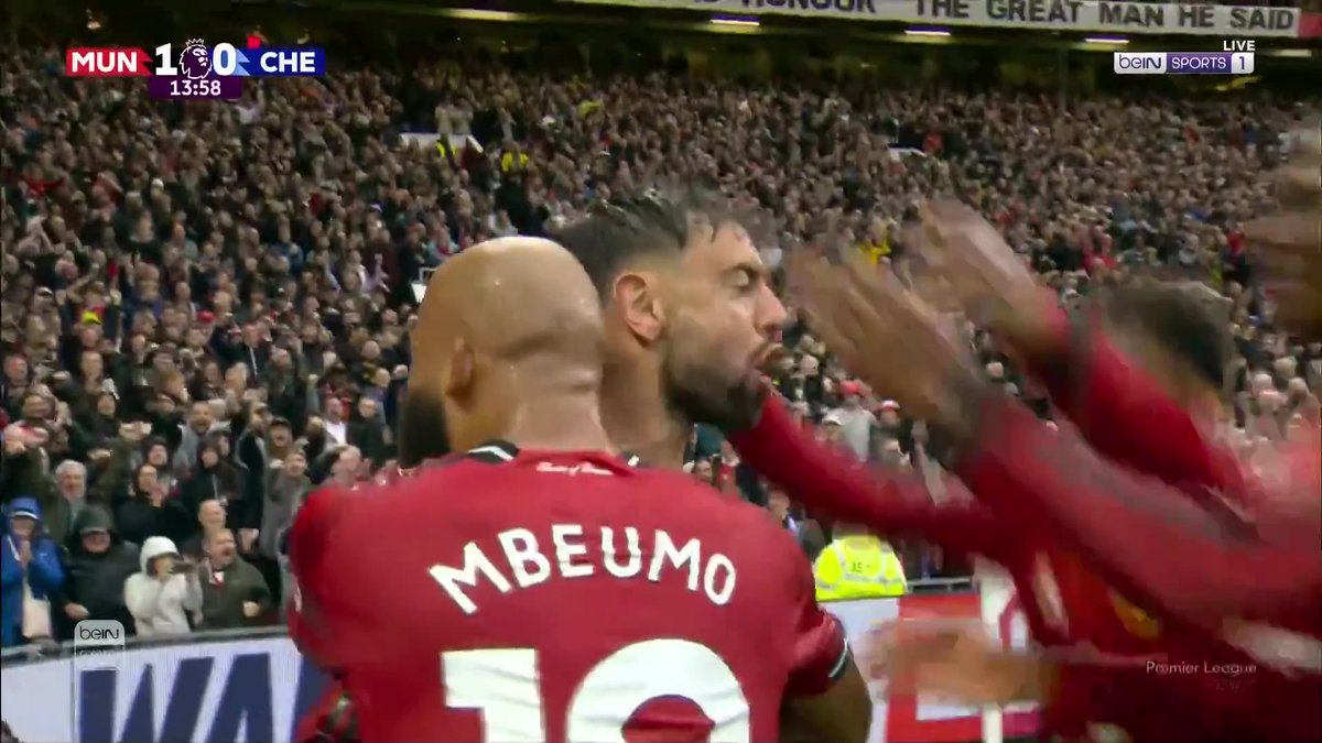 🚨🚨🚨🚨🚨🚨🚨🚨🚨🚨🚨🚨🚨🚨🚨 مانشستر يونايتد يضرب أولًا!!!! هدف أول في المباراة!!! برونو فيرنانديز يسجل الهدف الأول من دورغو ♥️⚽️