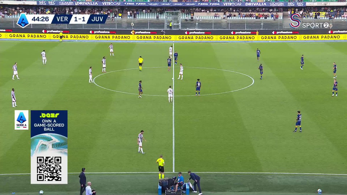 Hellas Verona, Gift Orban'ın penaltı vuruşundan kaydettiği golle Juventus karşısında skoru eşitledi.