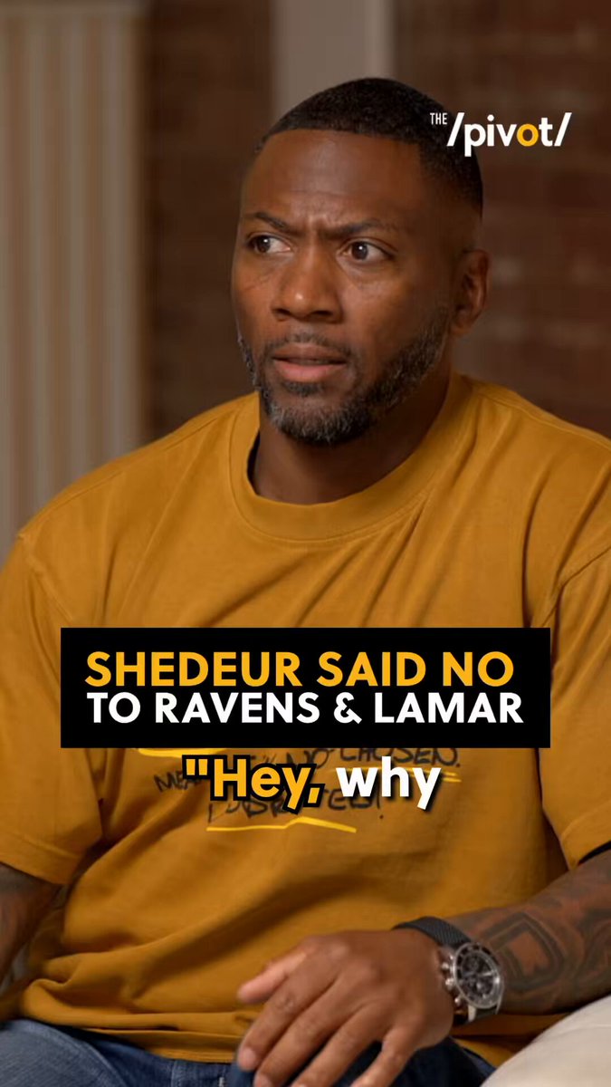 If the reports of Shedeur turning down the Ravens are true then I say Good for him. It’s the right decision. Lamar Jackson is the greatest, most dynamic, & impactful runner of the football to have ever played the QB position… Oh and a historically efficient passer. No one is playing QB for the Ravens as long as that man is standing upright. They have 2 totally different playing styles as well. He could learn the level professionalism, maturity, & leadership it takes to be elite, but there would be no transition of skill sets! Might as well go a place you’d have some chance of playing. Pivot Podcast 3 Man Friday on YouTube & streaming platforms. #ThePivot #ShedeurSanders #LamarJackson #NFL #Podcasts