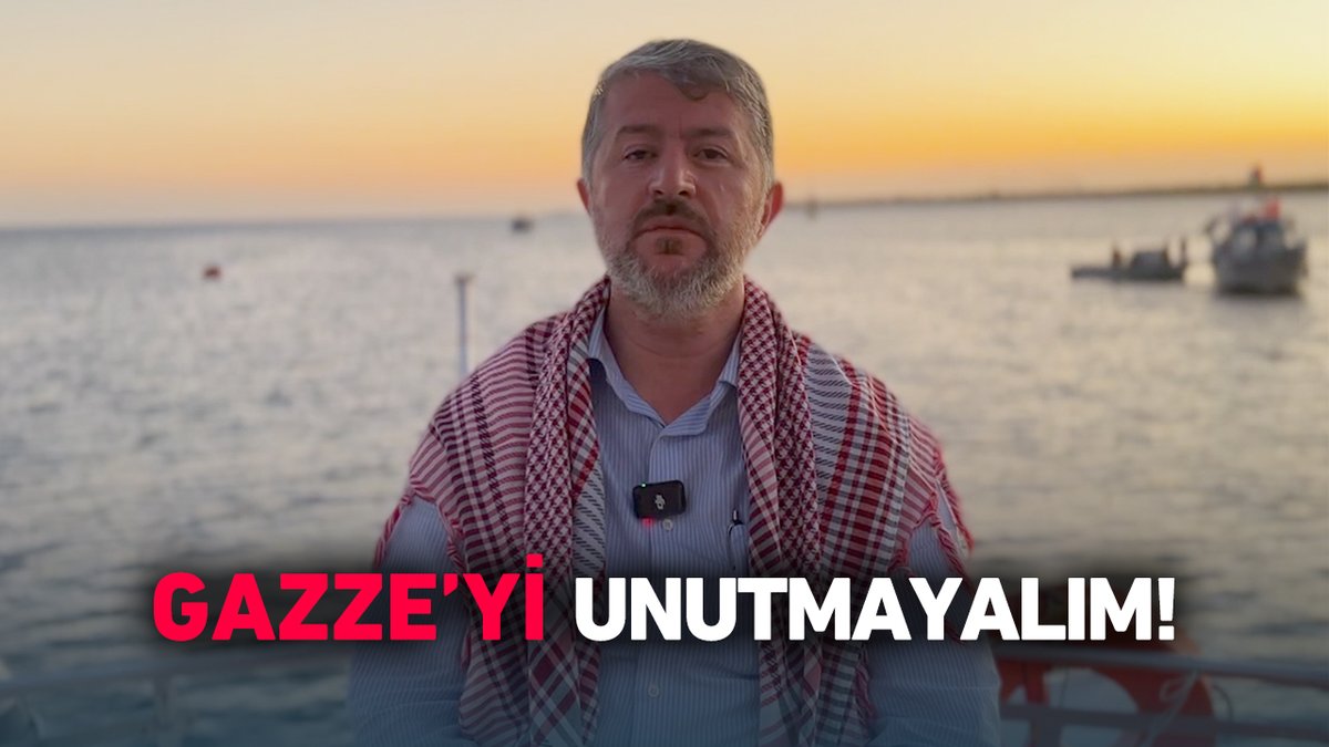 Rabbimiz "Gazze'deyiz!" haberlerini duymayı hepimize nasip etsin. #GlobalSumudFlotilla #GlobalMovementtoGaza #FreePalestine #SailToGaza