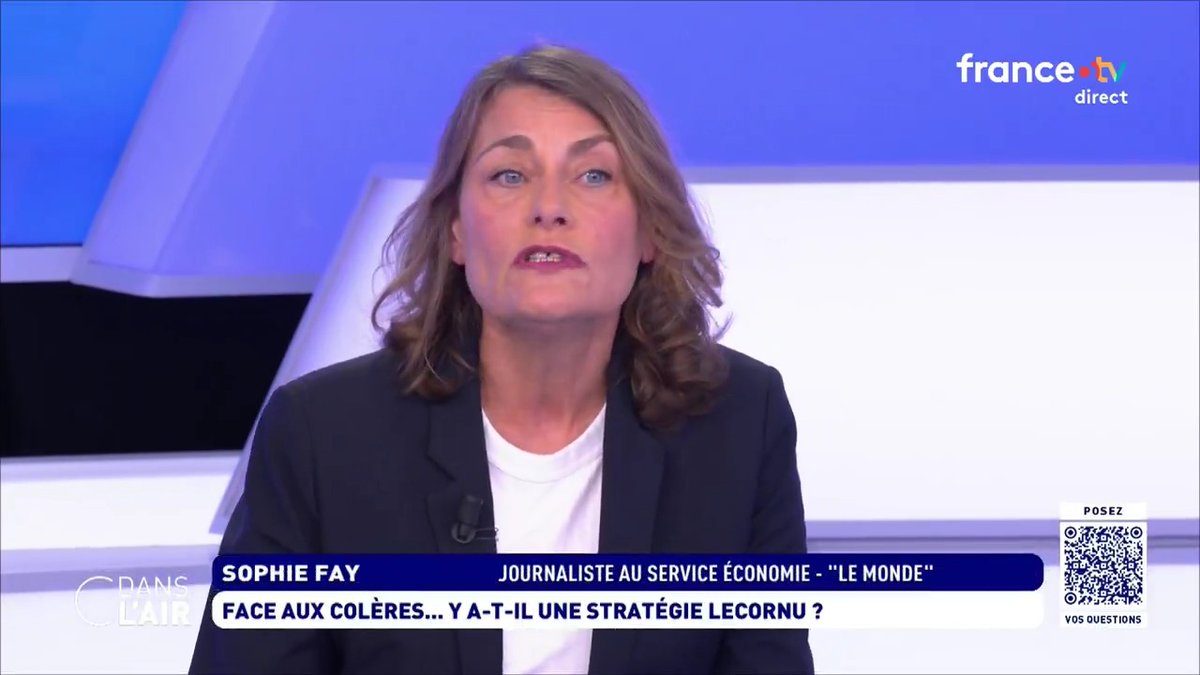 "Les plus riches commencent à accepter l'idée qu'on pourrait avancer vers une #taxation. Les chefs d'#entreprise expliquent que les gens consomment moins, qu'il faut faire un geste fort pour ramener de la confiance et de la stabilité. Il y a donc des ouvertures."Sophie Fay #Zucman