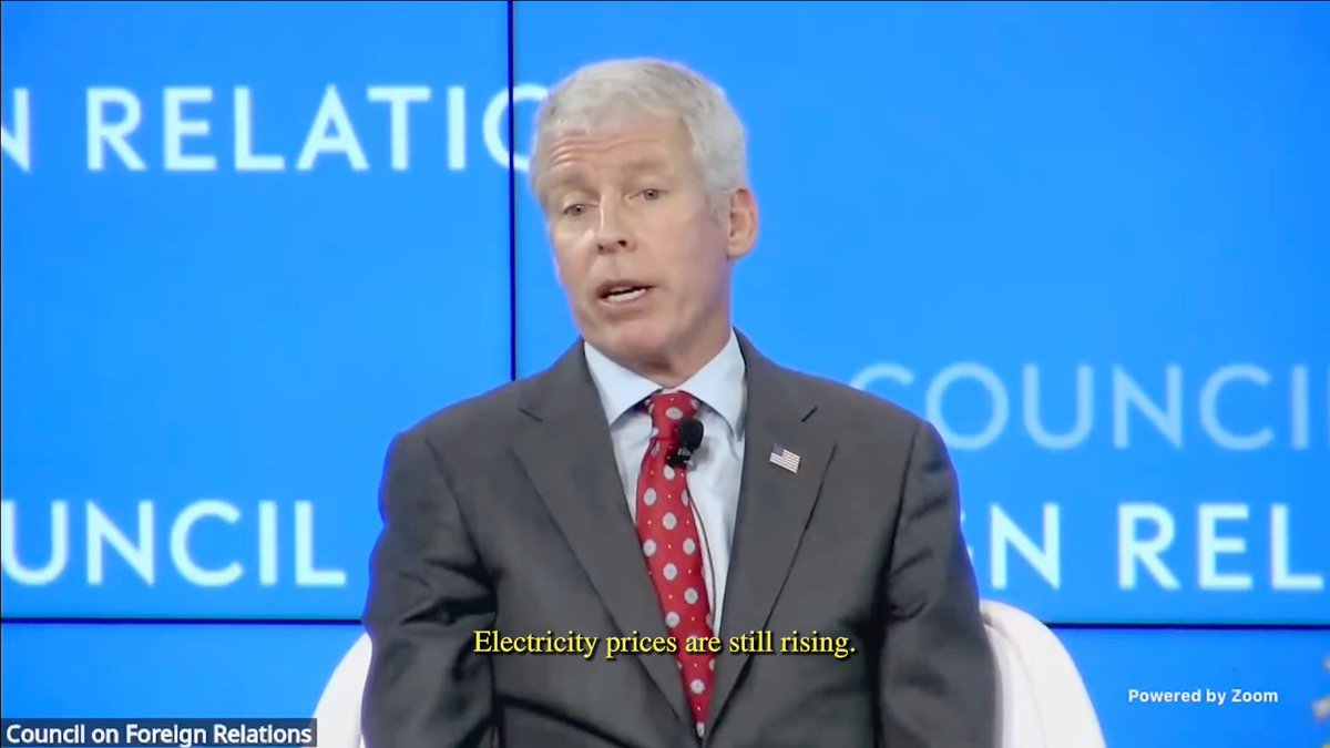 .Secretary Chris Wright: “If we want to stay ahead of China in AI, we need to grow our firm generating capacity by at least 100GW.”