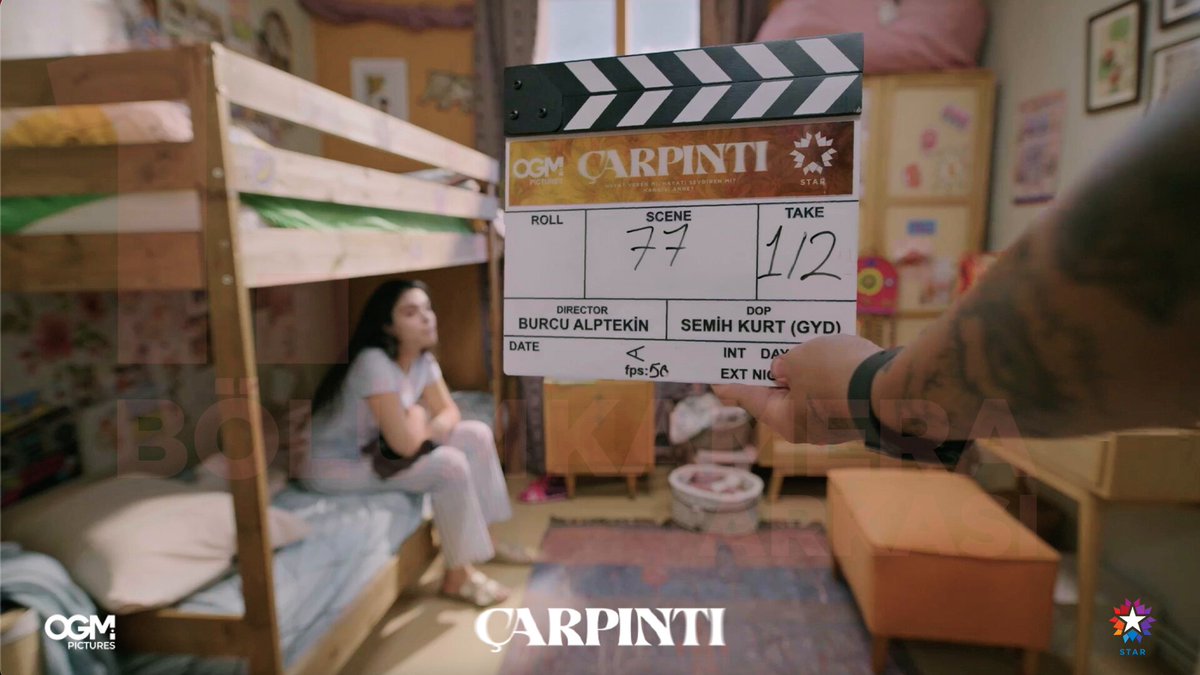 Çok merak ettiniz, çok beklediniz… İlk bölümün kamera arkası şimdi yayında! 💓 #Çarpıntı yeni bölümüyle yarın 20.00’de STAR TV’de!✨OGM Pictures