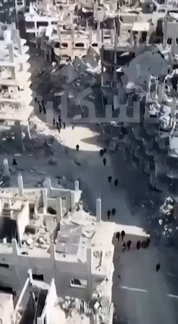 After bombing the home of Al-Shifa Hospital’s director, Israeli army spokesperson Avichay Adraee has once again incited against the hospital — this time publishing a propaganda video claiming to show a tunnel beneath Al-Shifa. Only two buildings remain intact in Gaza’s largest medical complex after a two-week Israeli raid in March–April 2024 that left the hospital largely in ruins. [Propaganda video shared by IDF spokesperson]
