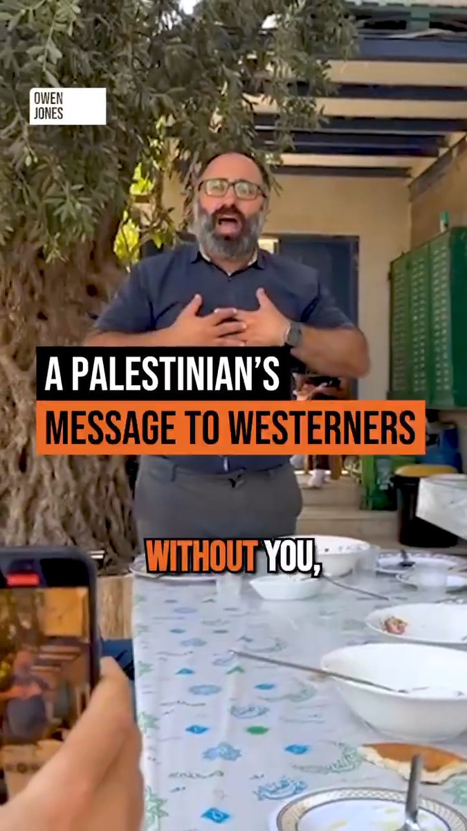 “You are our energy, you are our power, you are our protection - and you are giving us hope to continue and remain fighting and staying in the land.” An honour to meet Issa Amro عيسى عمرو 🇵🇸 in Palestine. Please listen to his message to Westerners.