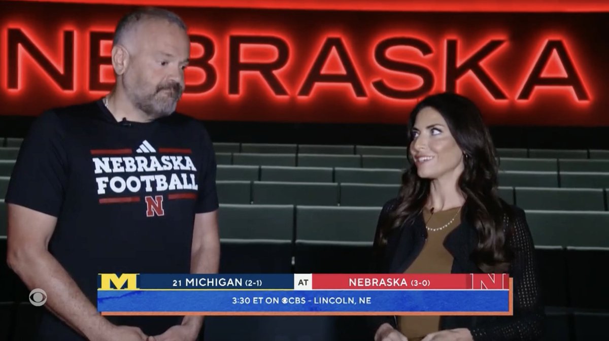 "We believe that every game's a big game when we play in it... We've worked really hard. It's our time." Nebraska Football's Matt Rhule spoke with Jenny Dell ahead of the Nebraska's showdown with Michigan on CBS | We Need To Talk
