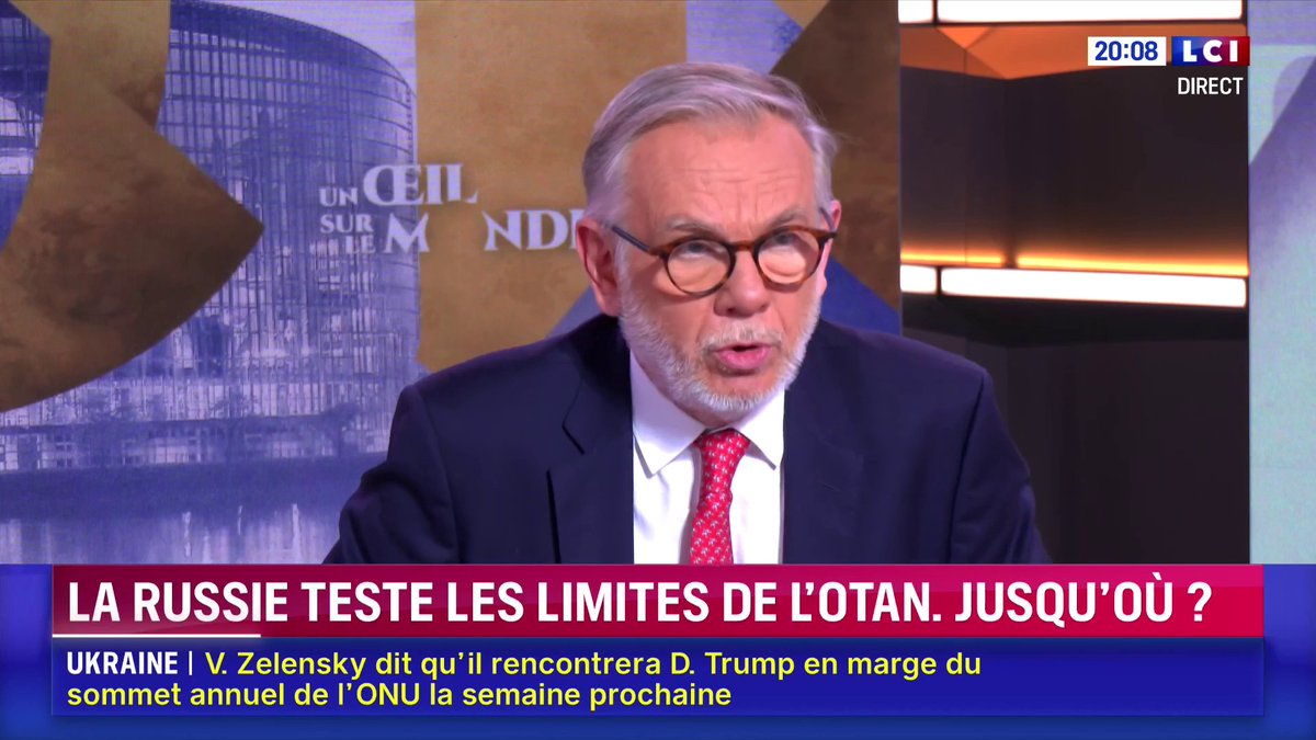 Menace russe : "Les Européens sont en train de prendre conscience que ça ne peut plus durer comme ça", soulève jean-do merchet. "L'attitude de la Russie est tellement provocatrice qu'en face, elle nous fait réagir." ▶️ avec ✦ Margot Haddad ✦
