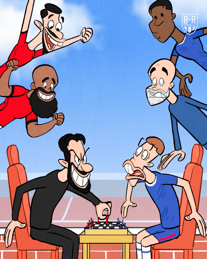 Manchester United win a 𝐖𝐈𝐋𝐃 one against Chelsea ♟️