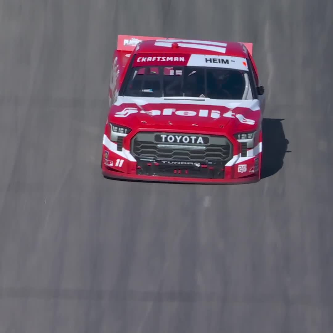 It's Heim Time for the ninth time! Corey Heim ties the Truck Series record for most wins in a season.