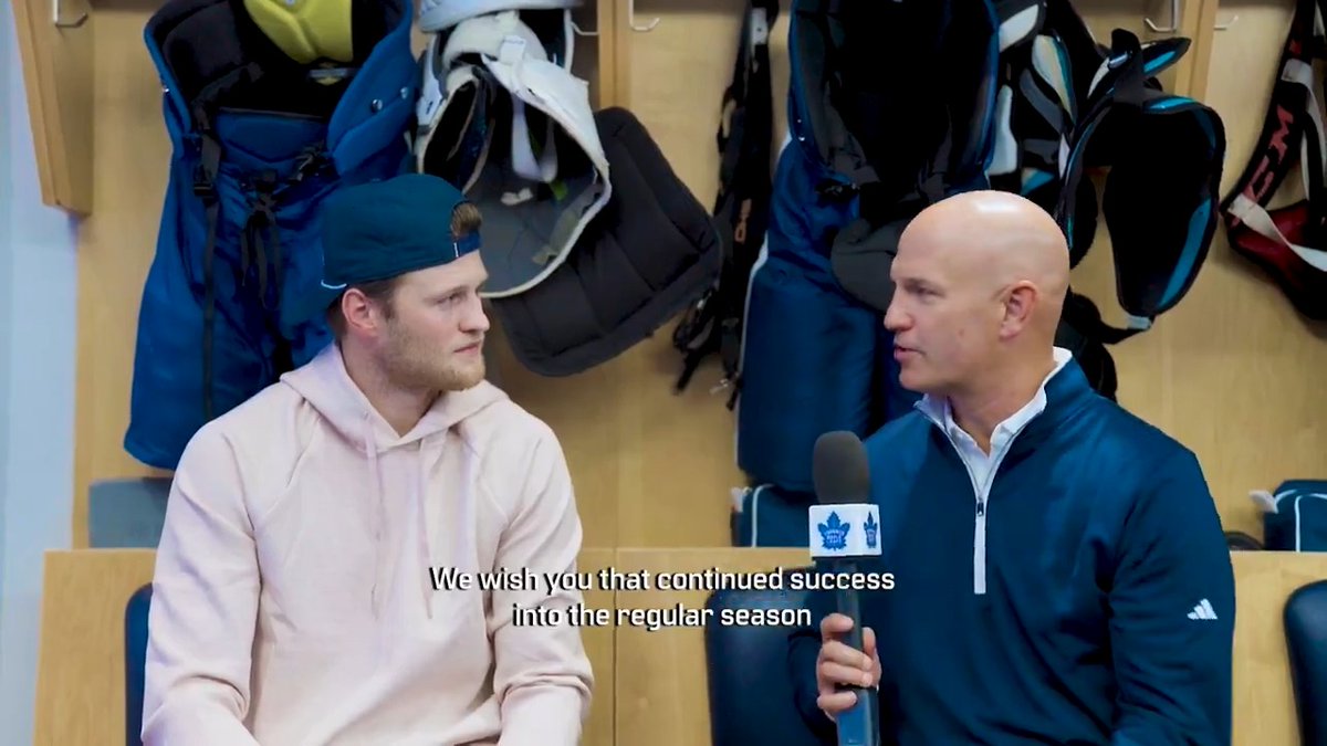 Lorentz & Leslie 🎙️ Steven Lorentz & Ryan Leslie chat offseason, what it means to be a Leaf & the season ahead