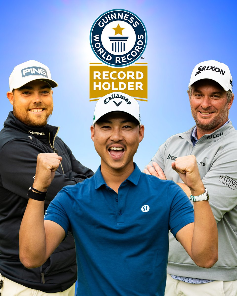 Official GUINNESS WORLD RECORDS™ Attempt 🤩 Can Min Woo Lee, Ryan Fox &amp; Dan Bradbury break the record for the ‘Most Par 3s Completed in Three Minutes by a Team’? FedEx Europe | #FedExOpenDeFrance
