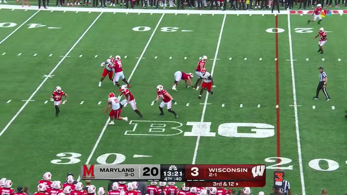 BIG TIME SACK FROM Maryland Football'S CAM RICE 💥 📺: Peacock